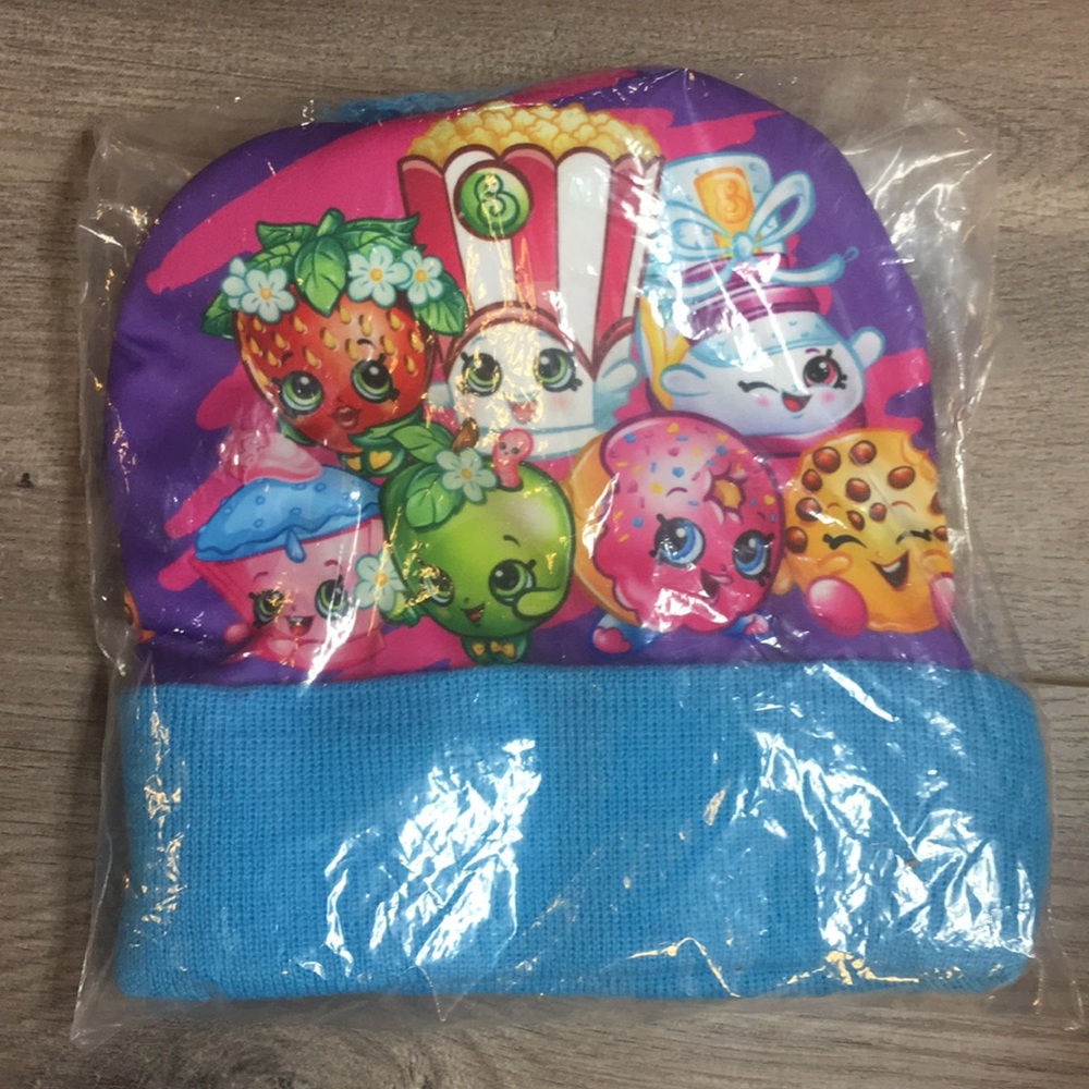 NEW Shopkins Beanie Hat Skull Cap NWT